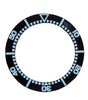 LM-7 Pro Hardened Titanium Bezel ONLY Titanium, Blue Or Black Sapphire Insert